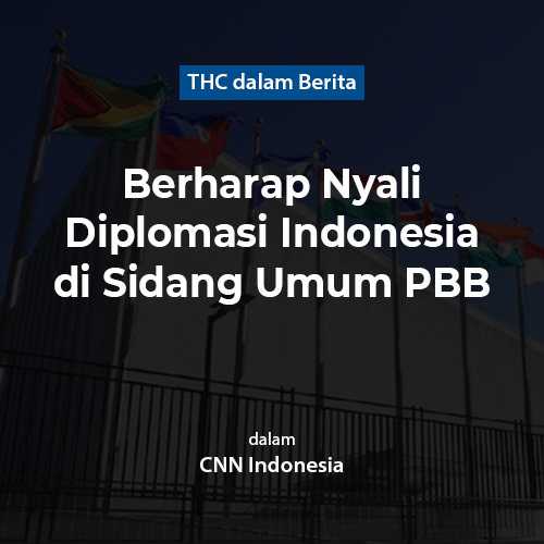 Berharap Nyali Diplomasi Indonesia di Sidang Umum PBB